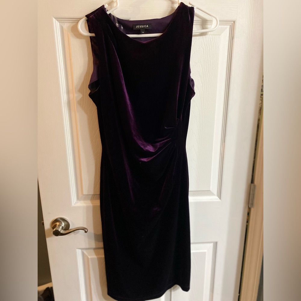 Velvet sheath dress. NWOT